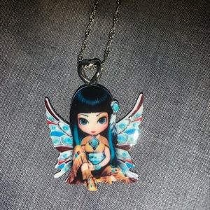 Indian girl necklace